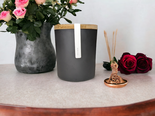 Rose Oud 8 oz Wood Wick Candle