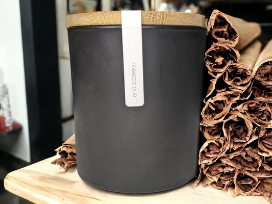 Tobacco Oud 8 oz Wood Wick Candle