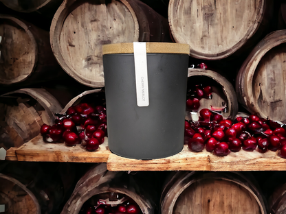 Cherry Merlot 8 oz Wood Wick Candle