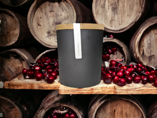 Cherry Merlot 8 oz Wood Wick Candle
